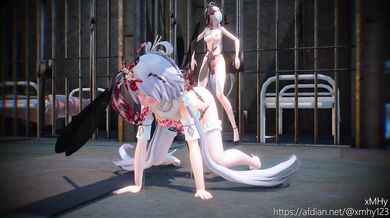 The second part of the jailhouse porn featuring Luo Tianyi and Haku, directed by XMHy