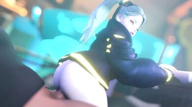 Rebecca Sits on Cooks Cock Like a Pro Domme