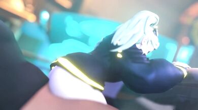 Rebecca Sits on Cooks Cock Like a Pro Domme