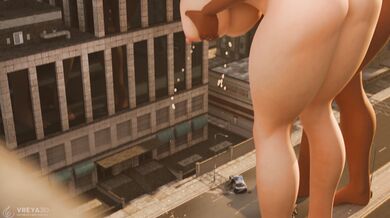 Watch Frankie and Chel in a hot 3D sex scene!