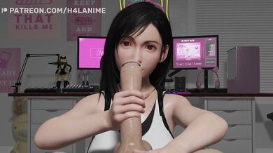 Final Fantasy VIII Tifas Handjob Adventure