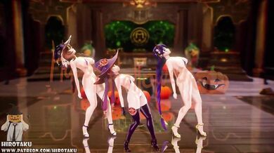 The Demon-Slayer Strikes Again! Mona Lisa Gets a Happy Halloween Surprise from Raiden