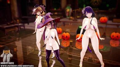 The Demon-Slayer Strikes Again! Mona Lisa Gets a Happy Halloween Surprise from Raiden