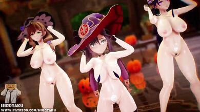 The Demon-Slayer Strikes Again! Mona Lisa Gets a Happy Halloween Surprise from Raiden