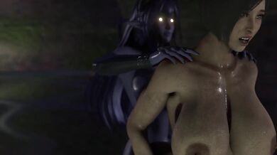 Adventure of the Long Futanari: Ada Wong Hunts for Treasure in a Sinia-filled Hentai Kingdom