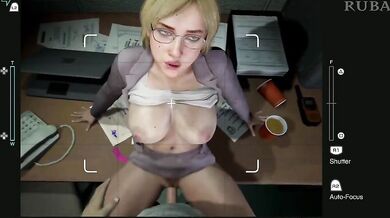 The local office slut wants this over and done with, but she has other ideas in mind