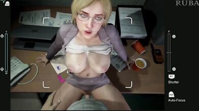 The local office slut wants this over and done with, but she has other ideas in mind