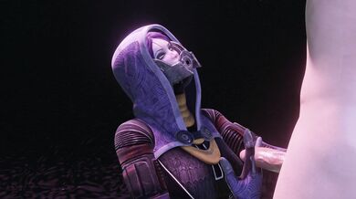 The Furyan Girlfriend: Tali gives a hand to her husbands needs in the Mass Effect Universe