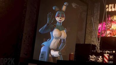 This porn video has the main character from Five Nights at Freddys, Doctor Purple, having some sexual action with a lucky lady