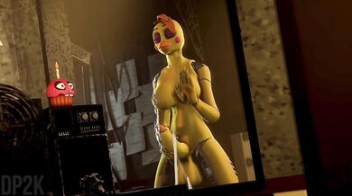 This porn video has the main character from Five Nights at Freddys, Doctor Purple, having some sexual action with a lucky lady