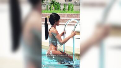 Watch this hot 4k Ultra HD poolside fuck scene featuring Yeezy, where they both enjoy the water and each other in a wild sexual encounter