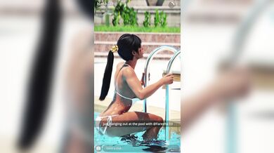 Watch this hot 4k Ultra HD poolside fuck scene featuring Yeezy, where they both enjoy the water and each other in a wild sexual encounter