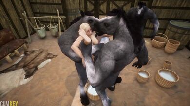 The Erotic Equine Examination: Dr Mercer Milks Horsemen