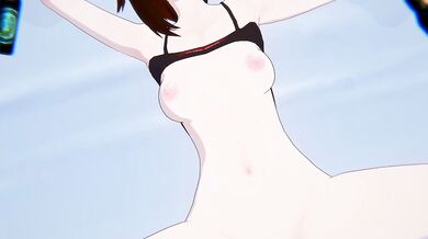 Watch Ruby Rose get creampied by AniAnon in this intense hentai scene!