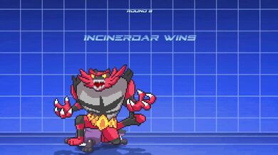 Rainbow Fire: Incineroars Ultimate Smashdown on Lucario in MUGEN #19