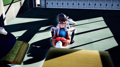 Haruhi Suzumiya gets fucked in the classroom by her teacher, Ms Lamb