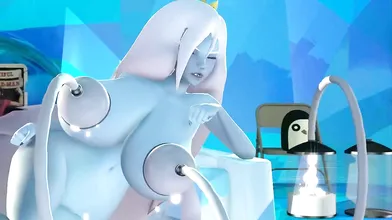 The Milky Factory is open for business, come watch our workers as they churn out endless streams of cum-filled bottles and cans!