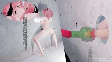 Watch as Jax, a sexy MMD model, takes on the challenge of being a futa and using her glorious glory hole to satisfy all your wildest fantasies!