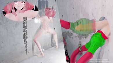 Watch as Jax, a sexy MMD model, takes on the challenge of being a futa and using her glorious glory hole to satisfy all your wildest fantasies!