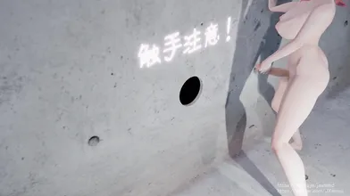 Watch as Jax, a sexy MMD model, takes on the challenge of being a futa and using her glorious glory hole to satisfy all your wildest fantasies!