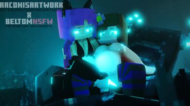 Beltoms Minecraft Adventure with Jenny and the Warden (NSFW)