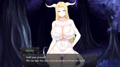 Temptress Succubus Strikes a Deal with the Devil, White Version 2
