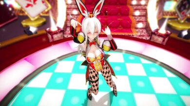 Sexy Haku Vocaloid and Rabbit Hole Dancer in a MMD 3D Animated Porn Video - 000MMD