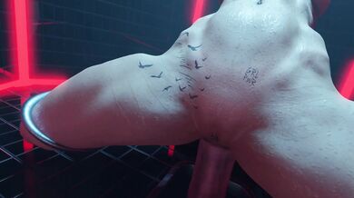 Lara Crofts anal machine - Gifdoozer