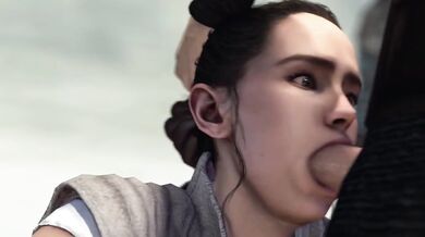 Rey Skywalkers Training (hentai porn version)