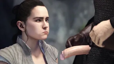 Rey Skywalkers Training (hentai porn version)
