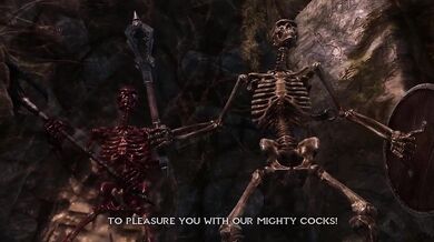 Watch hot necrophilia scene between a sexy lady and a powerful sorcerer in the dark castle!
