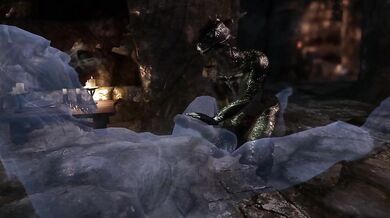 Watch hot necrophilia scene between a sexy lady and a powerful sorcerer in the dark castle!