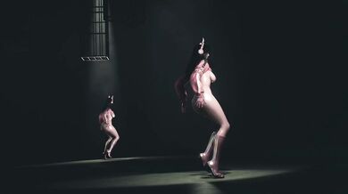 Watch as this gamer girl milf gets pounded by a pack of horny nerds in her newest adult game release!