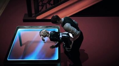 Watch as a horny maid is traced in 3D, part 1 of Pretty Maid Parts series