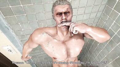 Watch as these two roommates take an unexpected shower together, leading to a hot and steamy sex scene that will leave you breathless!