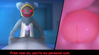 Mrs Claus Sucks Santas Rod in the North Pole while Her Elf Watches