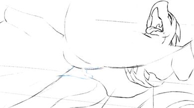 Hentai Lizards Having Passionate Sex with Fuzz Amorous Creatures