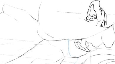 Hentai Lizards Having Passionate Sex with Fuzz Amorous Creatures