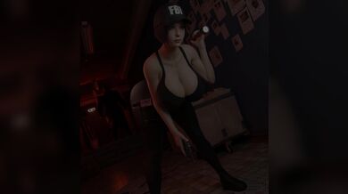 Resident Evil: Ada Wong and Mr X in 4K Ultra HD (with AUZENE)