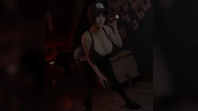Resident Evil: Ada Wong and Mr X in 4K Ultra HD (with AUZENE)