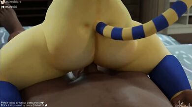 Experience a thrilling reverse cowgirl POV with Marrubi, as she rides the bull like no other