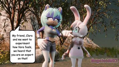 Minty and Clara - A Sensual Vore Trio!
