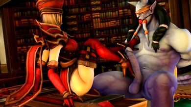 Watch as Sally, a sexy X-Men character, bones a hot Draenei named Kamina in this Kirei (a Japanese word for clean or pure) hentai video