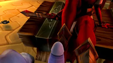 Watch as Sally, a sexy X-Men character, bones a hot Draenei named Kamina in this Kirei (a Japanese word for clean or pure) hentai video