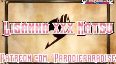 Ryuu Natsume and Lisanna having steamy outdoor sex in the forest