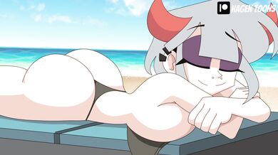 The Naughty Sunbather - Audreys Sensual Bath In 4k Ultra HD!