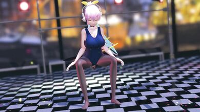 Sexy Super Sonico Strips Down And Enjoys A Wild Orgy With Insects (The Goutouren)