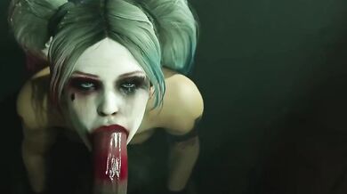 Jessica and Emily share a passionate kiss before Cassie takes the lead in giving Quinn a mind-blowing blowjob