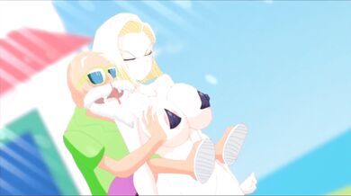 Sexy Dragonball Z Crossover with Naruto and Kakashi