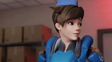 Watch as the sexy Overwatch agents Tracer, Widowmaker and Mercy engage in a passionate threesome